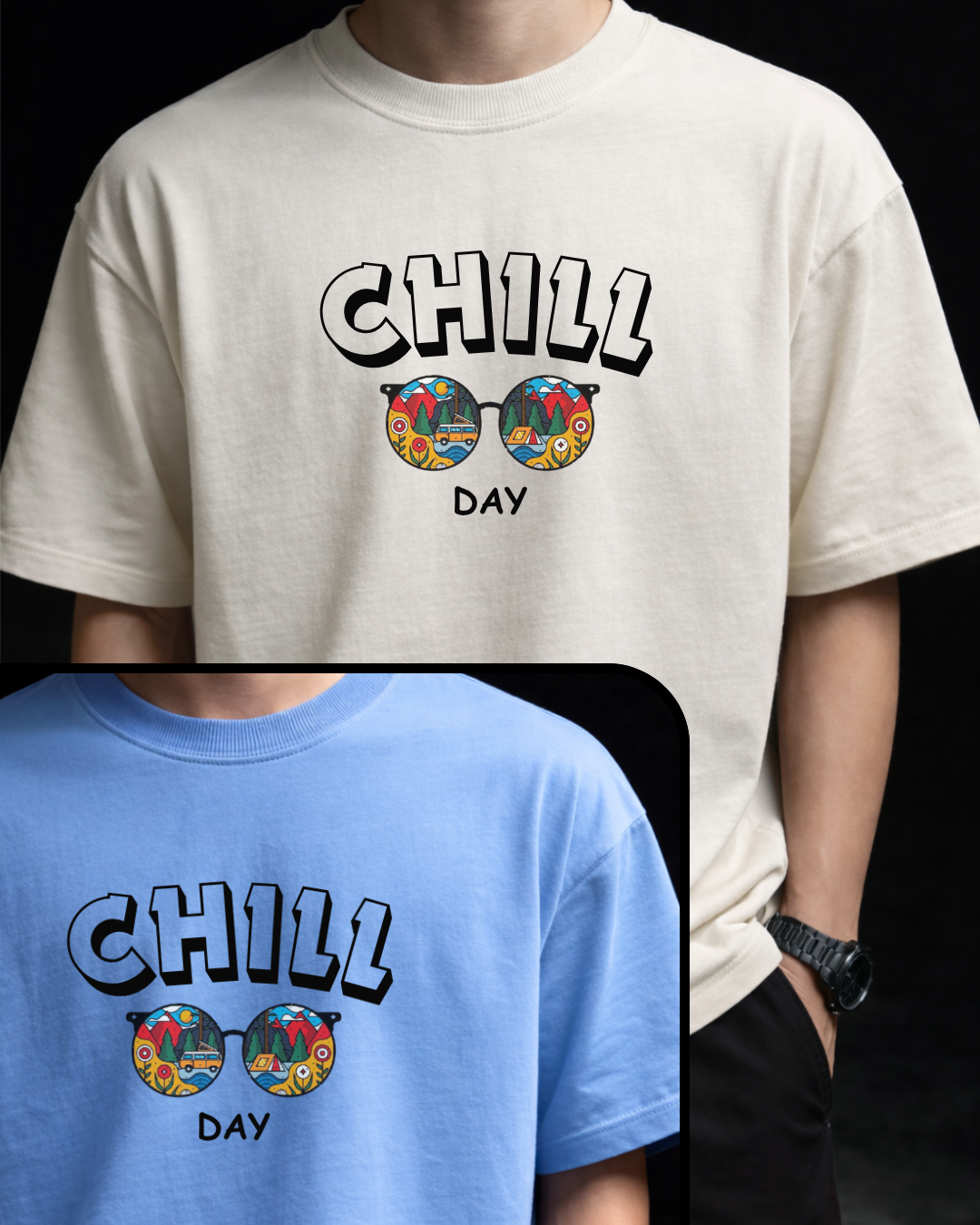 CHILL DAY Oversized Tee
