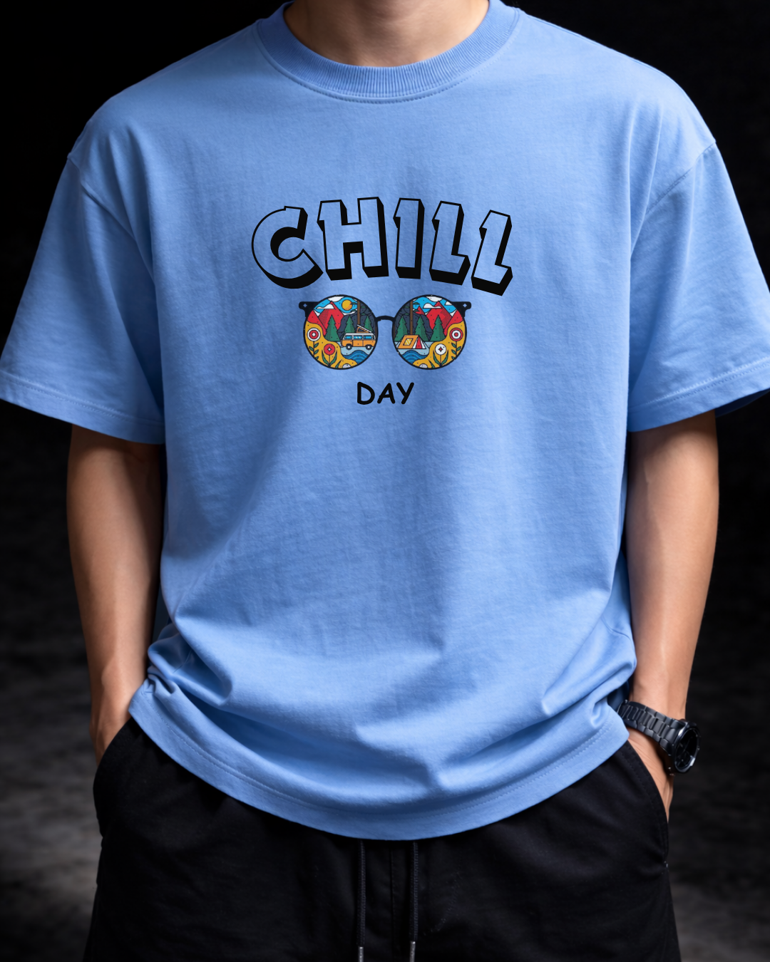 CHILL DAY Oversized Tee
