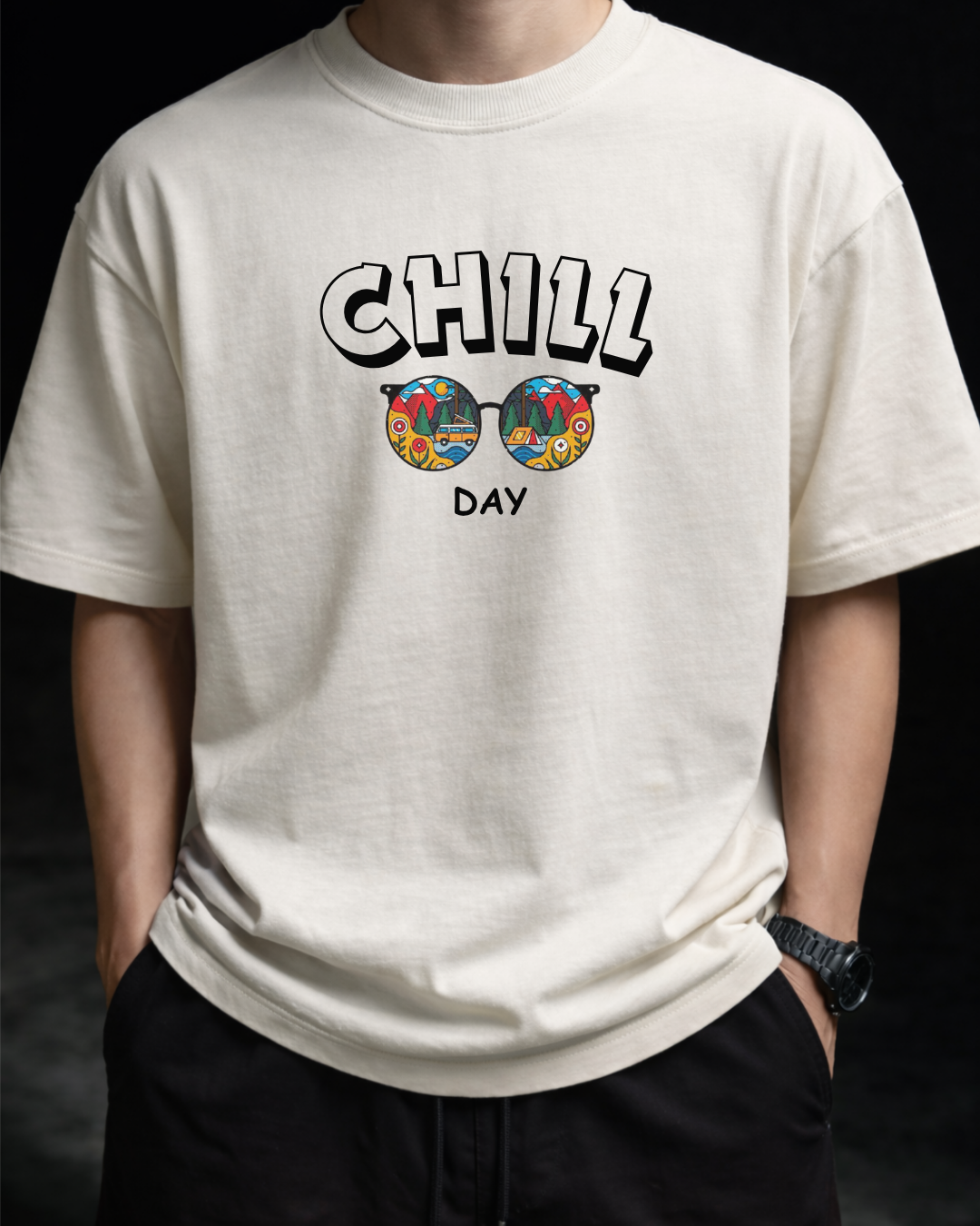 CHILL DAY Oversized Tee