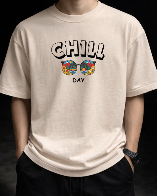 CHILL DAY Oversized Tee